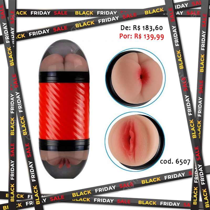 Masturbador Vagina e Anûs - Super Forte