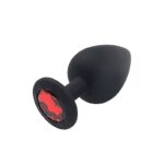 Preto + Pedra vermelho