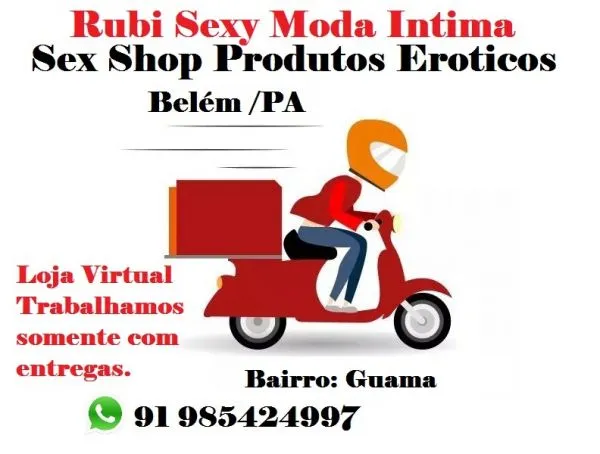 Sex Shop Guamá Belém PA - Entrega rápida e discreta Entrega discreta Rubi Sexy Moda Íntima em Belém