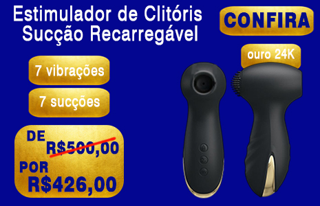Estimulador de Clitóris Sucção Recarregável- Hammer