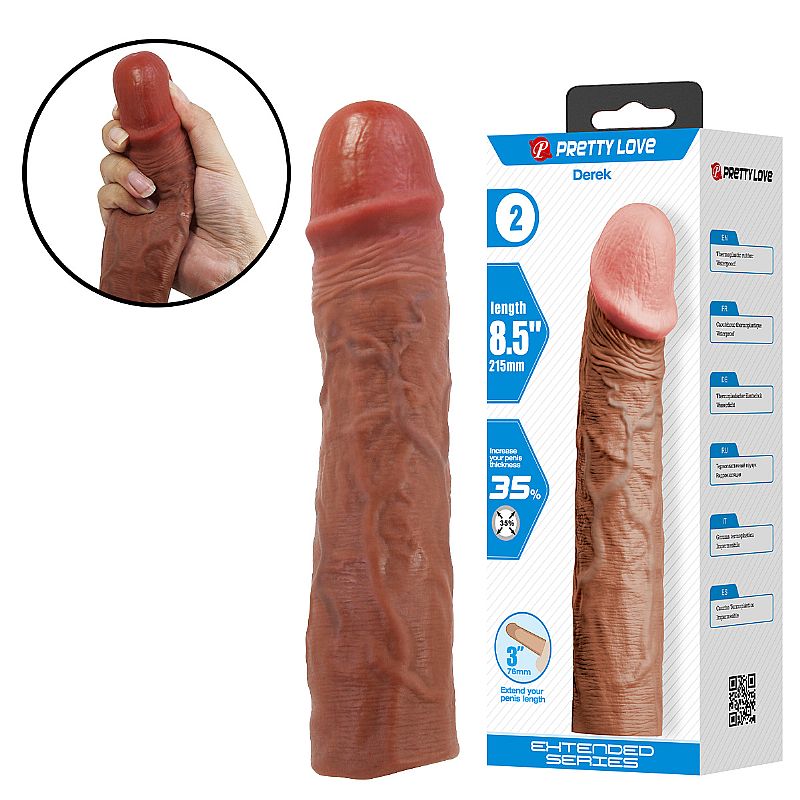 Capa Peniana Derek Pretty Love Marrom