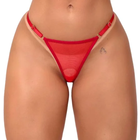 fio dental personalizável vermelho Mimo Tallyta