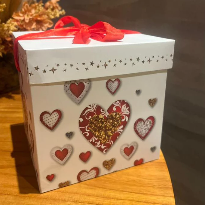 CAIXA MONTA FÁCIL AMOR branco