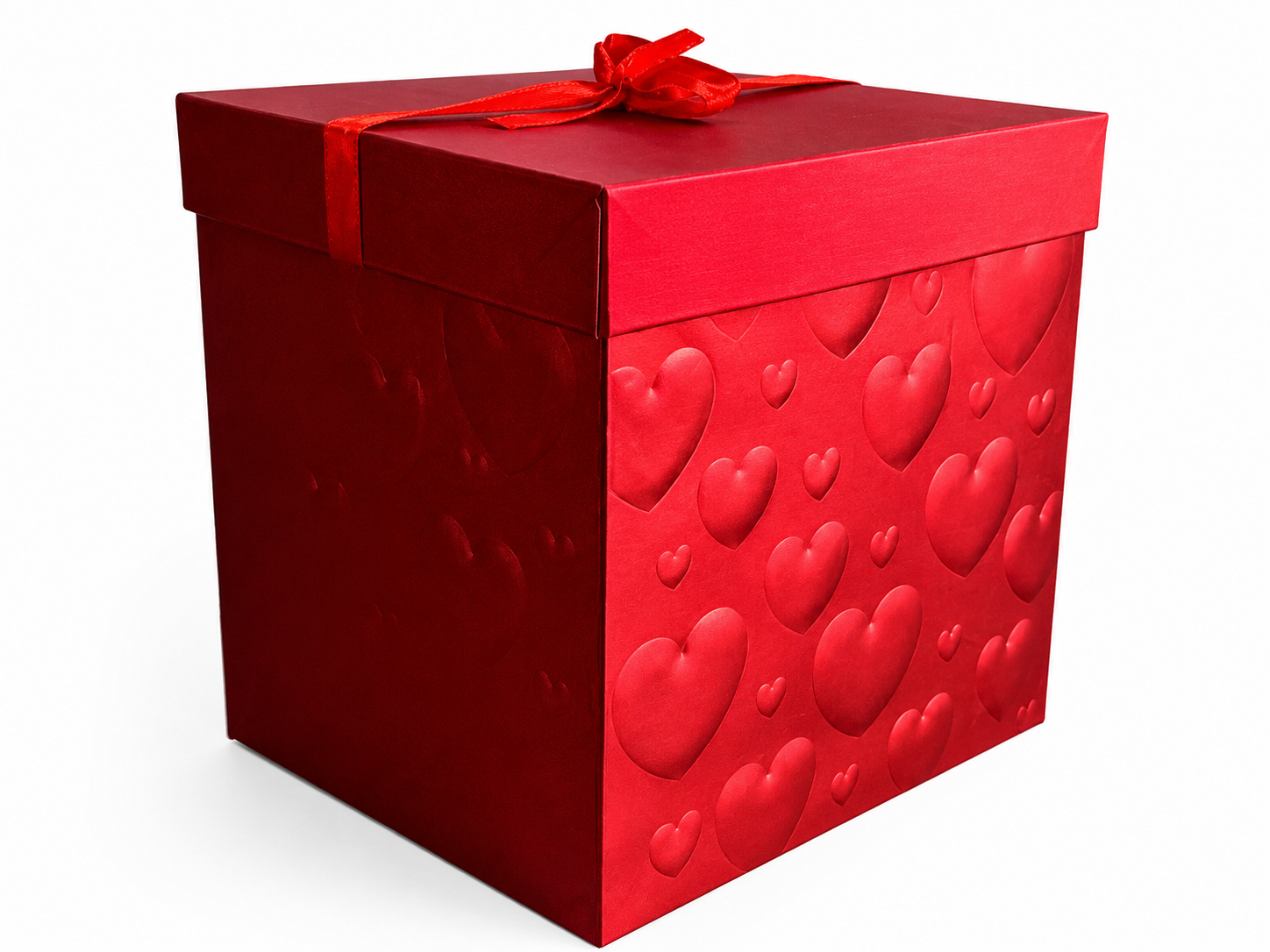 CAIXA MONTA FÁCIL vermelho 15 cm
