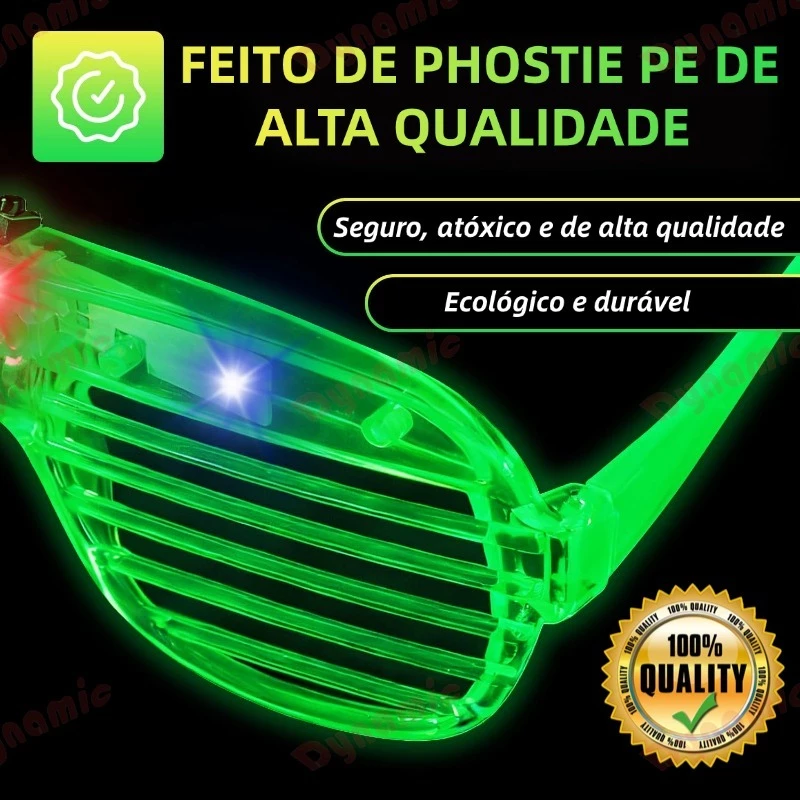 ÓCULOS BALADA COM LED 1