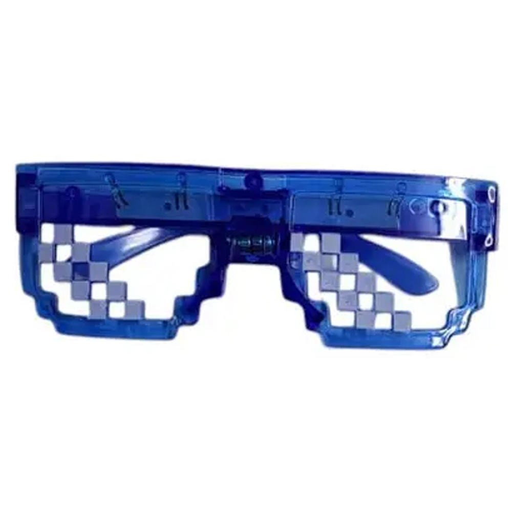 ÓCULOS THUG LIFE COM LED - AZUL