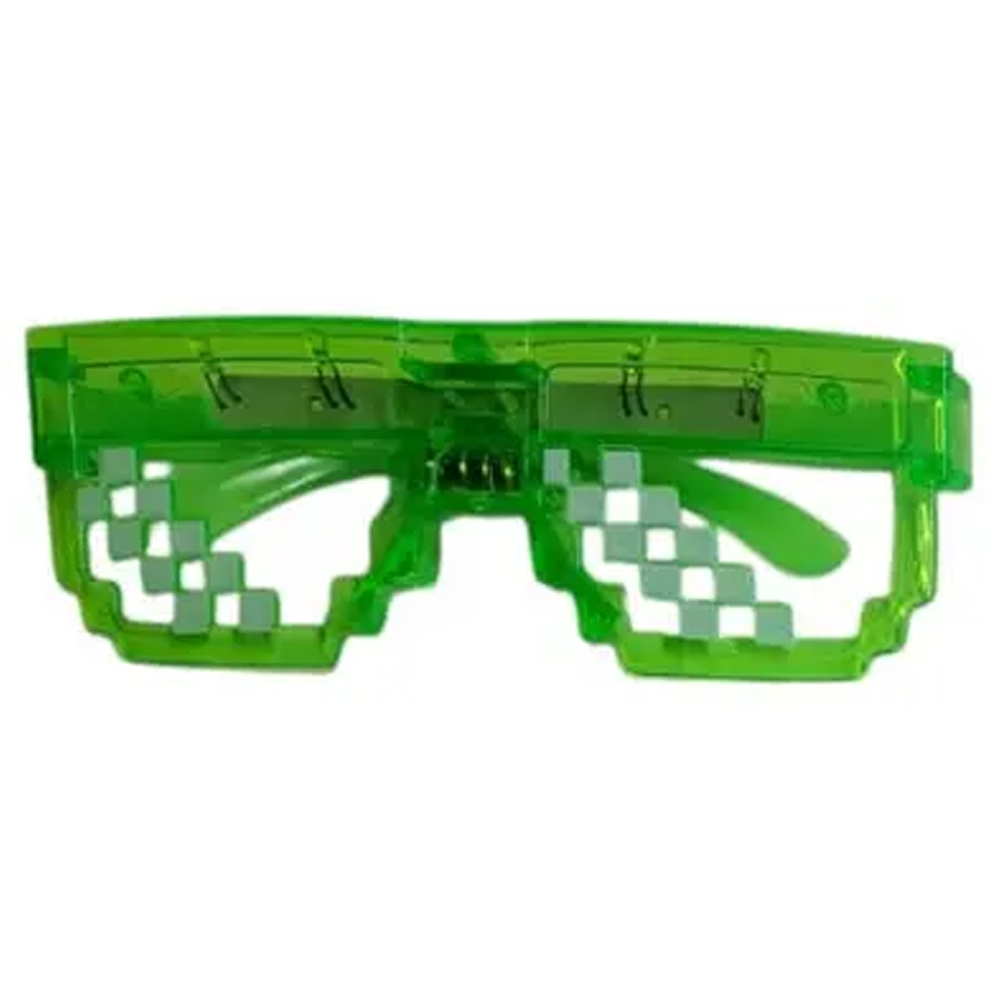 ÓCULOS THUG LIFE COM LED - VERDE