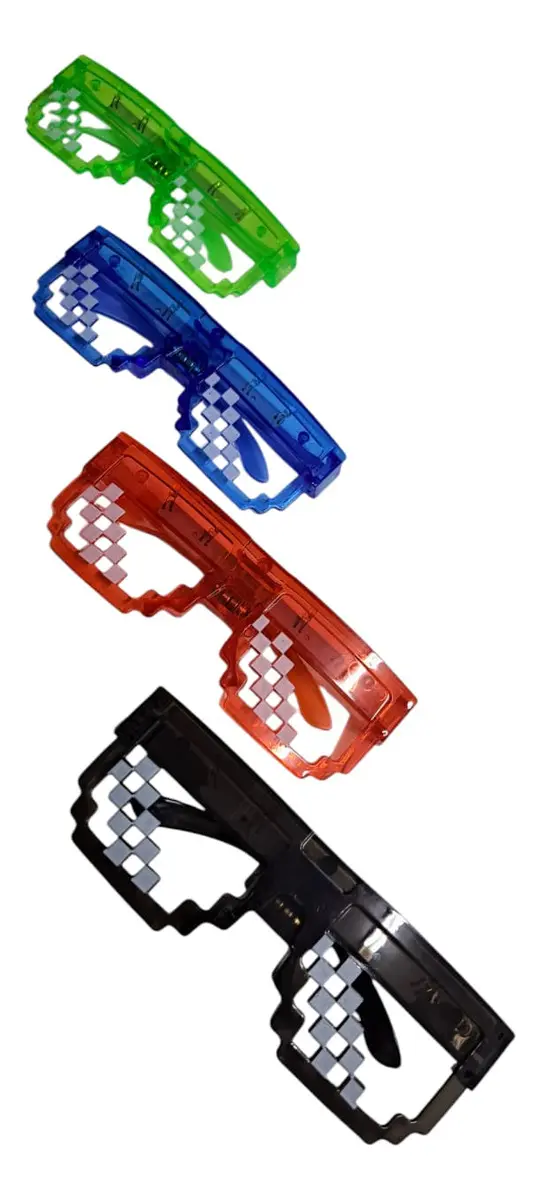 Óculos Thug Life com LED, RubiSexy